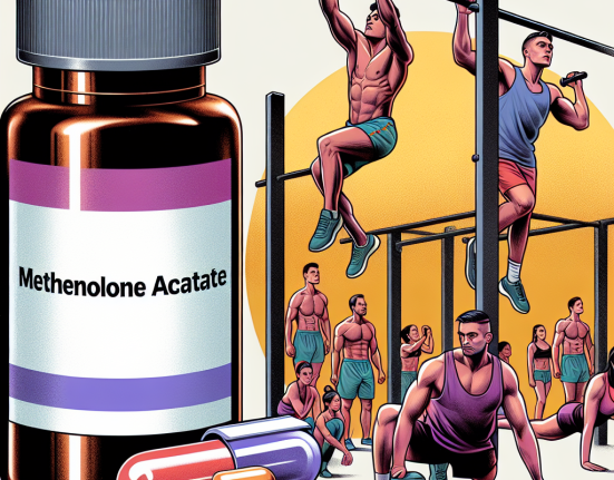 Acetato de metenolona y entrenamiento de calistenia