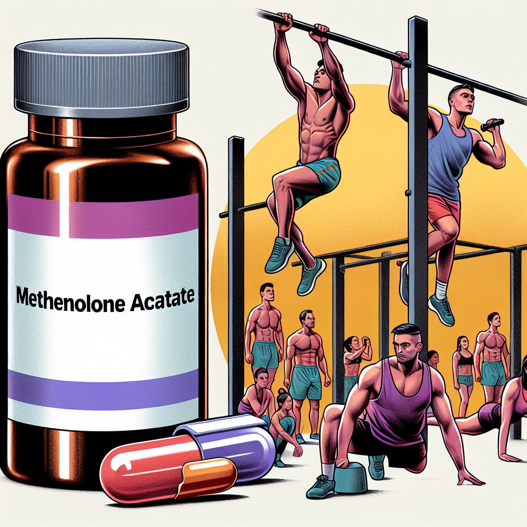 Acetato de metenolona y entrenamiento de calistenia