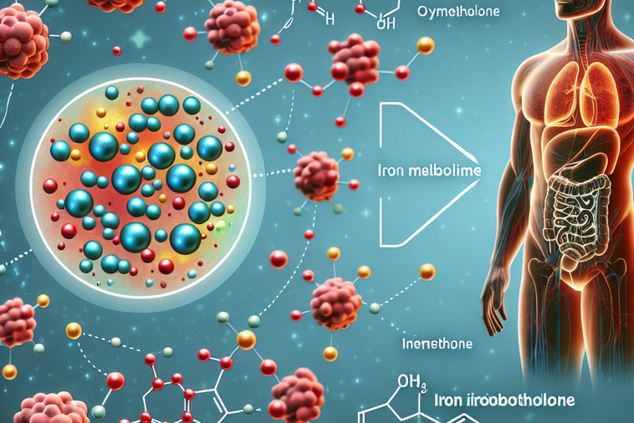 Cómo afecta Oximetolona al metabolismo del hierro