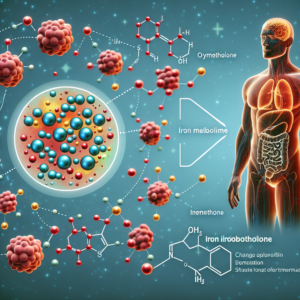 Cómo afecta Oximetolona al metabolismo del hierro