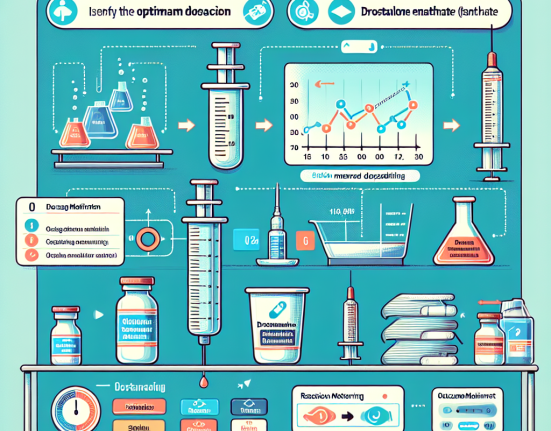 Cómo identificar el punto óptimo de dosis con Enantato de Drostanolona