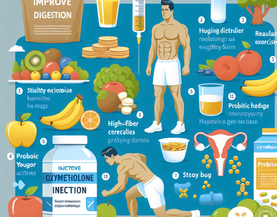 Cómo mejorar tu digestión mientras tomas Oximetolona inyectable