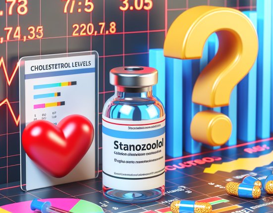 Inyección de estanozolol y niveles de colesterol: ¿hay riesgo?