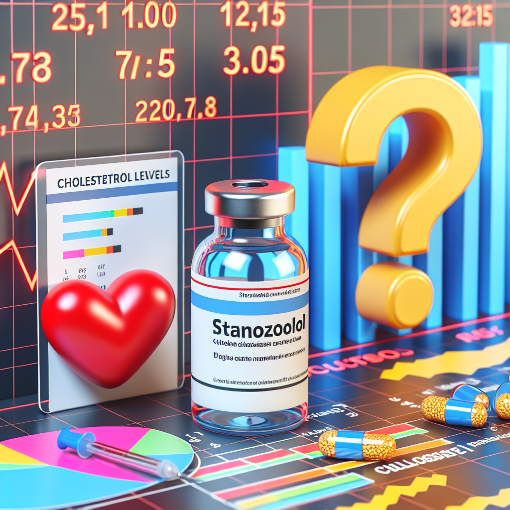 Inyección de estanozolol y niveles de colesterol: ¿hay riesgo?