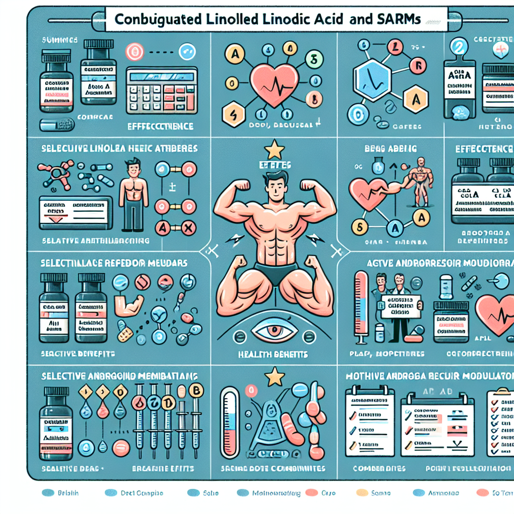 Mejores combinaciones de CLA con SARMs