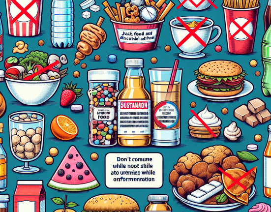 Qué evitar comer al usar Sustanon