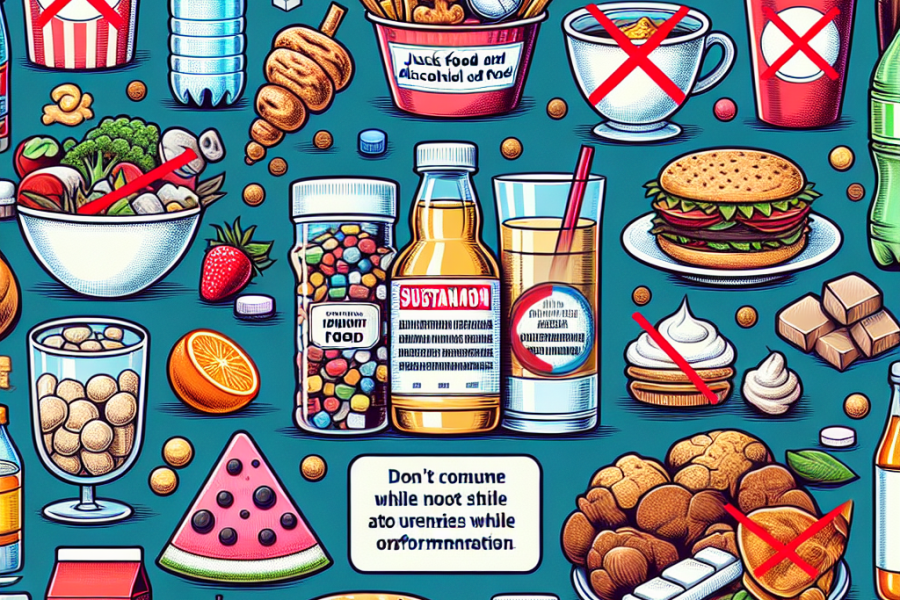 Qué evitar comer al usar Sustanon