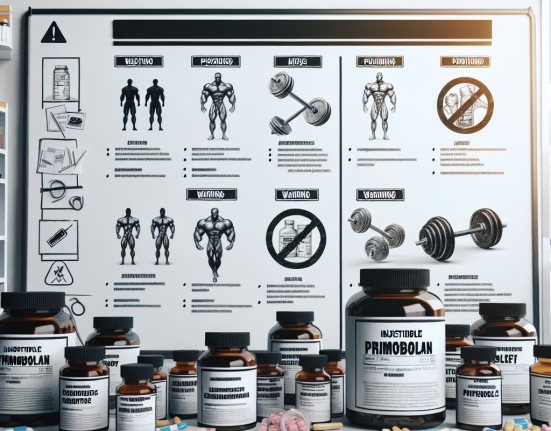 Suplementos prohibidos con Primobolan (Metenolona) inyectables