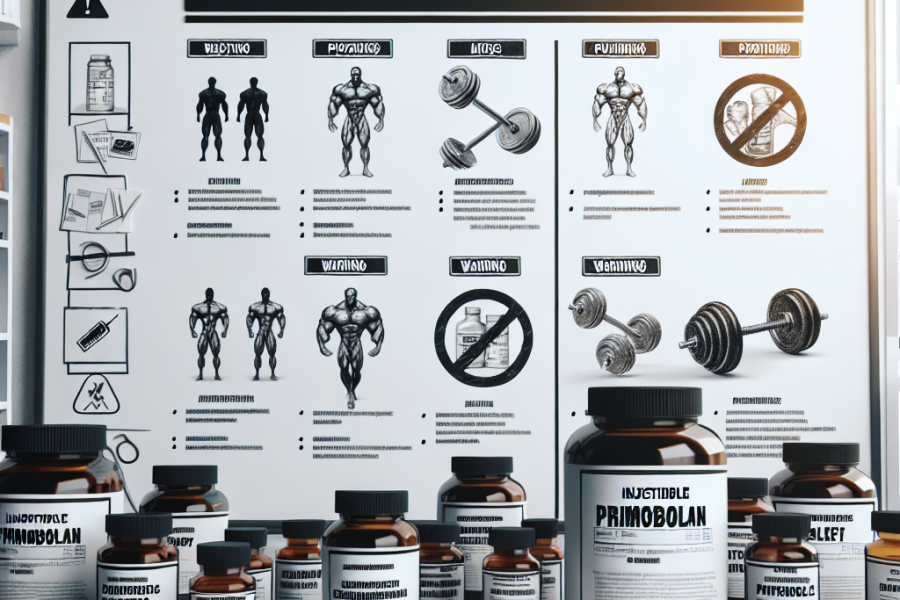 Suplementos prohibidos con Primobolan (Metenolona) inyectables