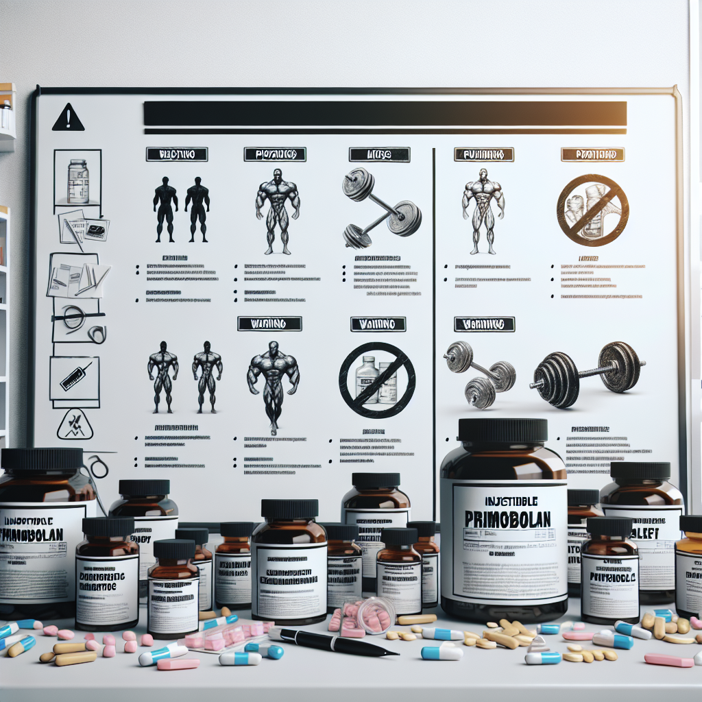 Suplementos prohibidos con Primobolan (Metenolona) inyectables