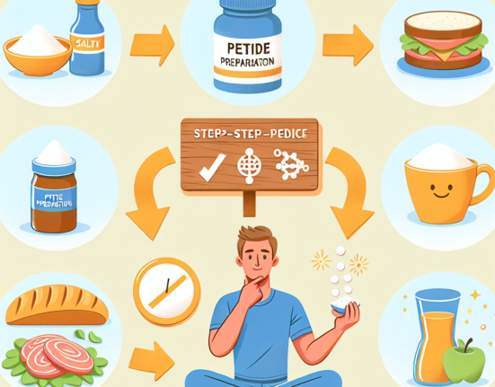 Cómo ajustar la ingesta de sal al usar Preparados de péptidos