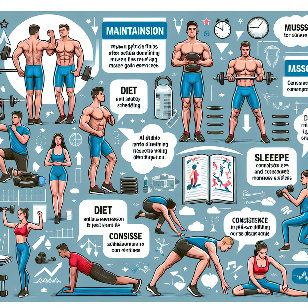 Cómo mantener el estado físico tras dejar Preparativos para ganar masa muscular