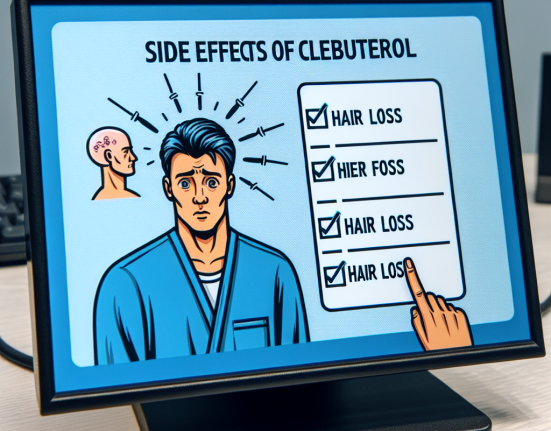¿Puede Clenbuterol causar caída del cabello?