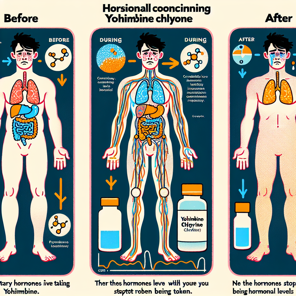 Qué cambios hormonales esperar tras suspender Yohimbine chlorine