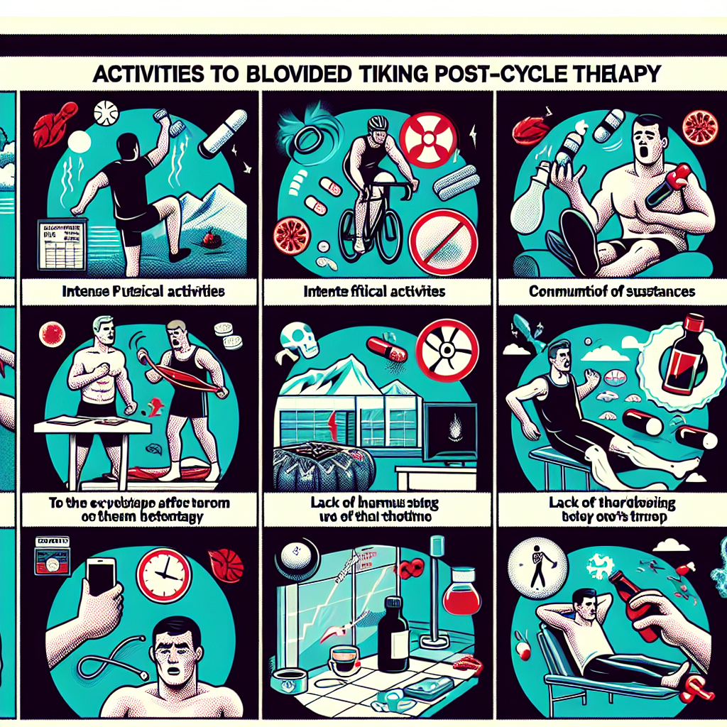 Qué evitar hacer justo después de tomar Terapia post-cíclica