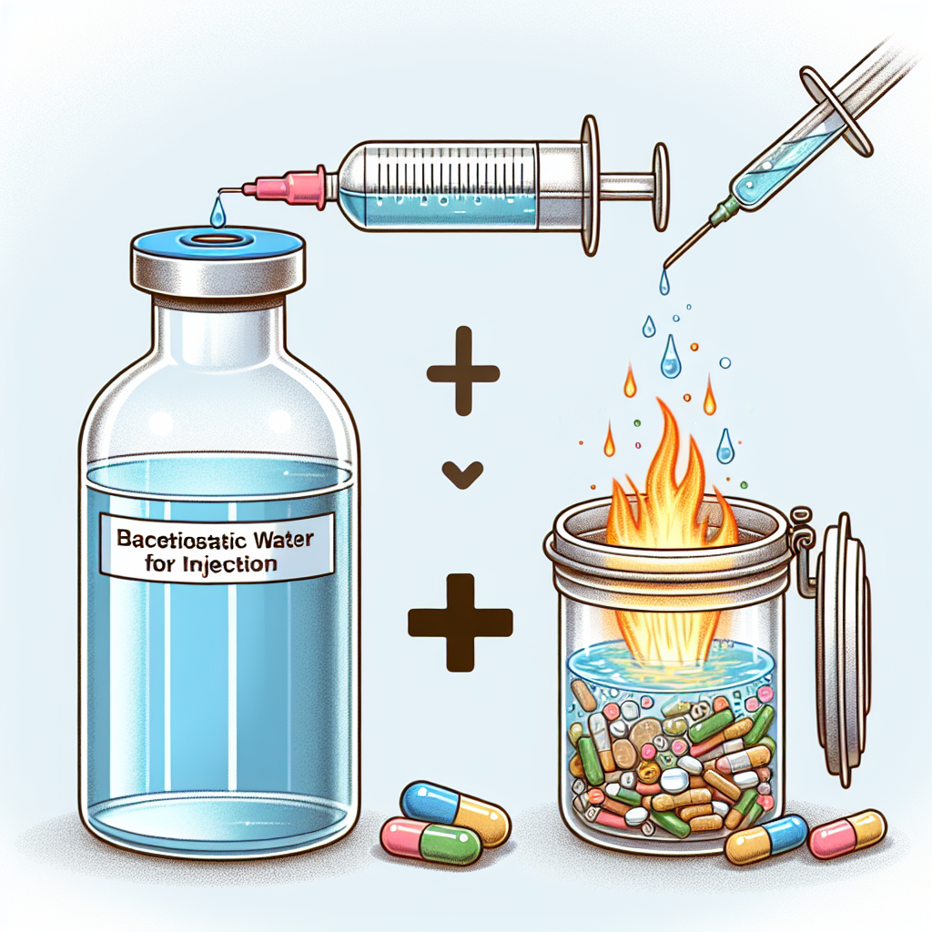 Qué pasa si combinas Agua bacteriostática para inyección con termogénicos