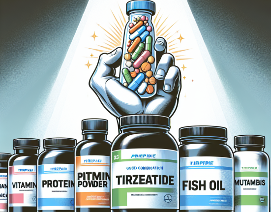 Qué suplementos de recuperación combinan bien con Tirzepatide
