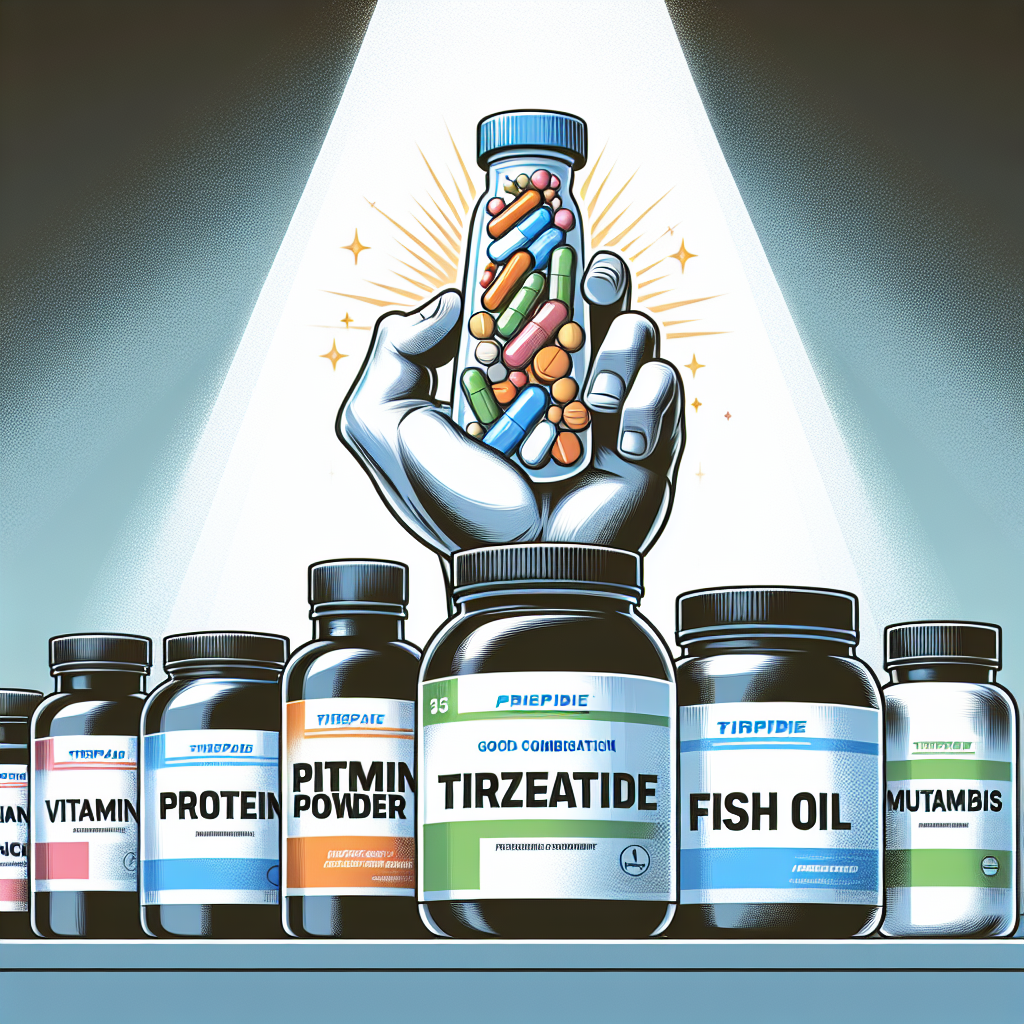 Qué suplementos de recuperación combinan bien con Tirzepatide