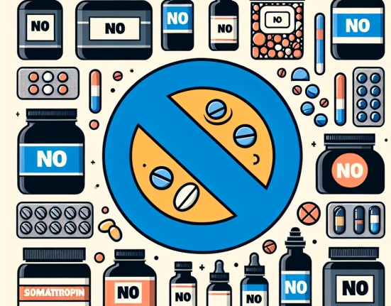 Qué suplementos no deben coincidir con Somatropina
