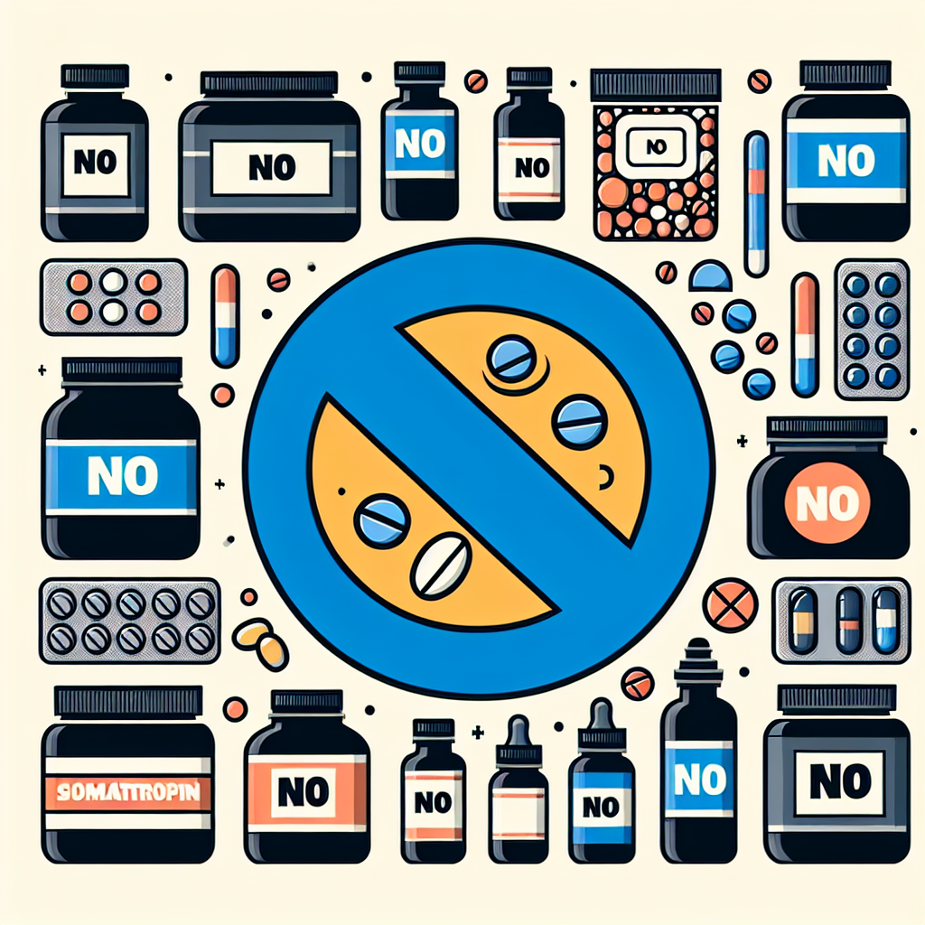 Qué suplementos no deben coincidir con Somatropina