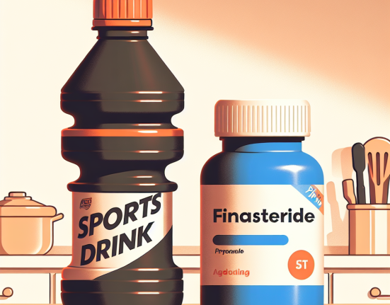 ¿Se puede mezclar Finasteride con bebidas deportivas?