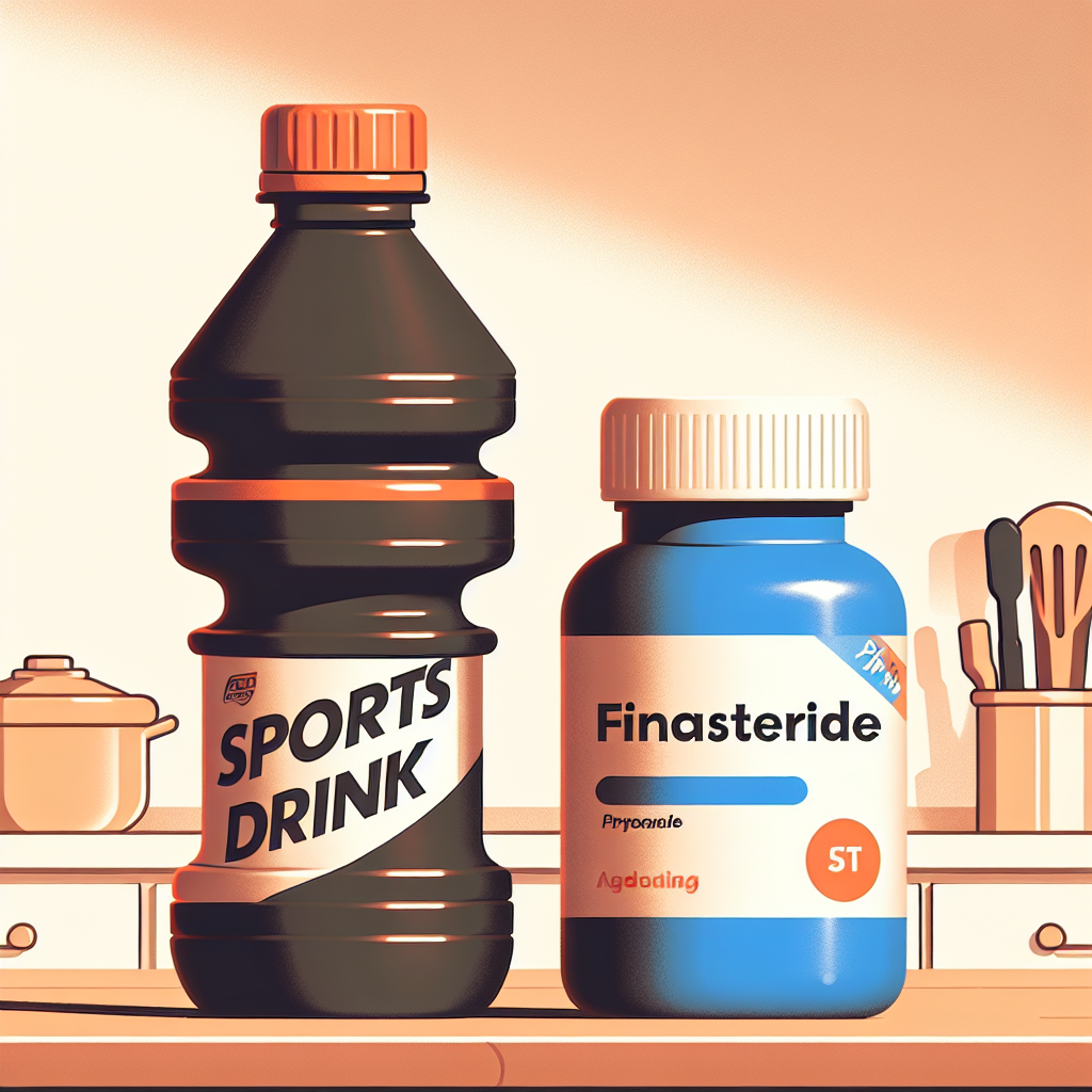 ¿Se puede mezclar Finasteride con bebidas deportivas?