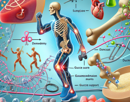 Apoyo a la glucosa y cambios en la densidad ósea