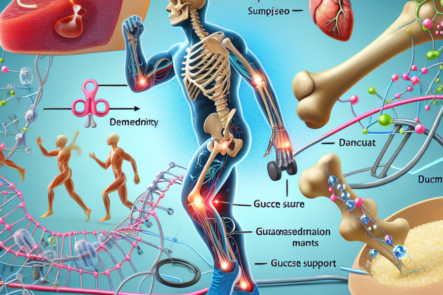 Apoyo a la glucosa y cambios en la densidad ósea
