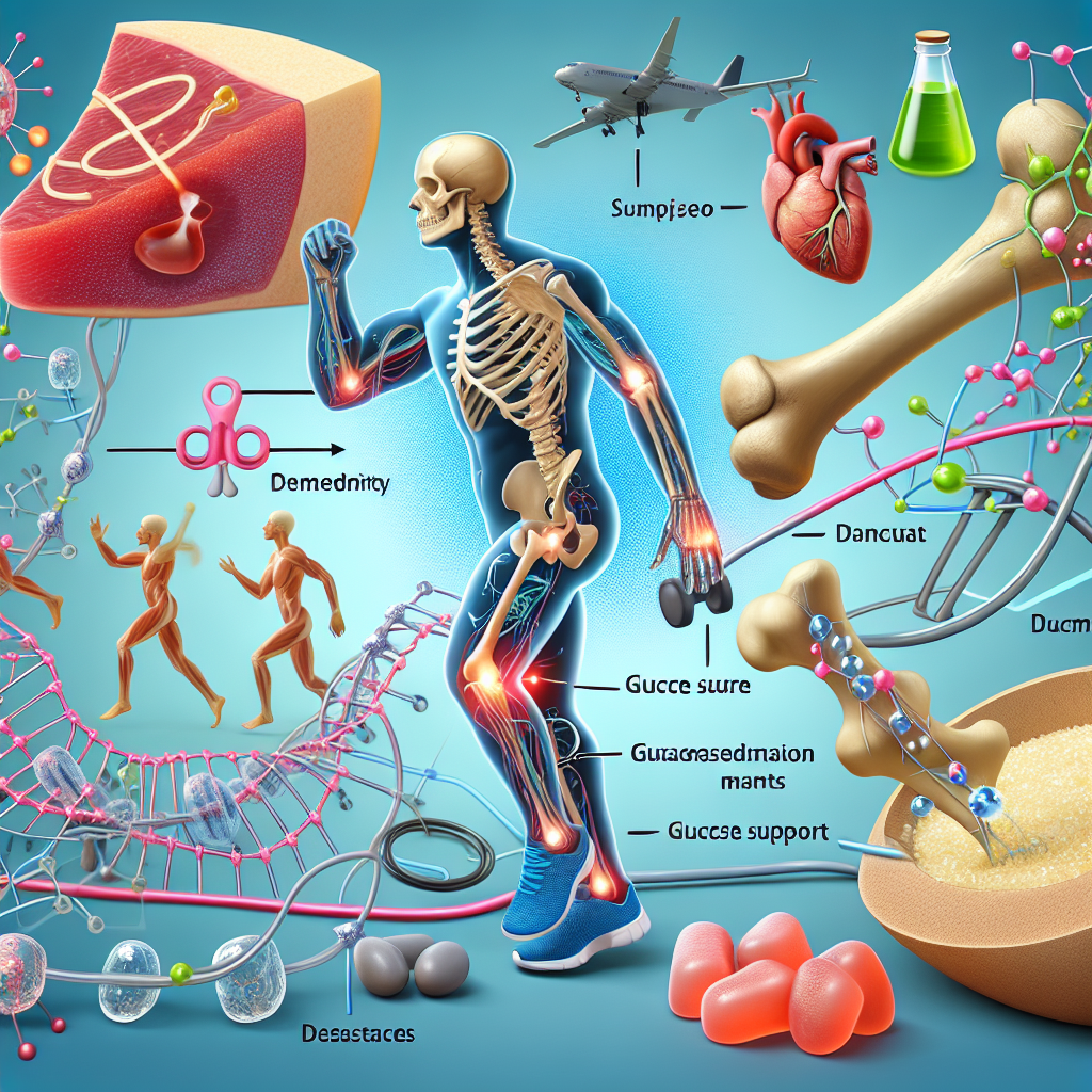 Apoyo a la glucosa y cambios en la densidad ósea