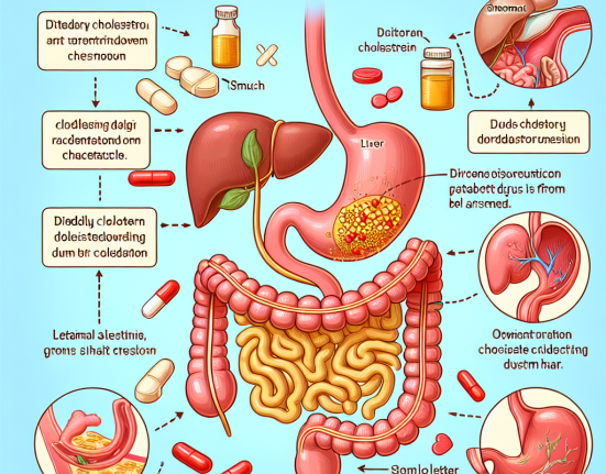 Cómo afecta Colesterol - agentes reductores al sistema digestivo