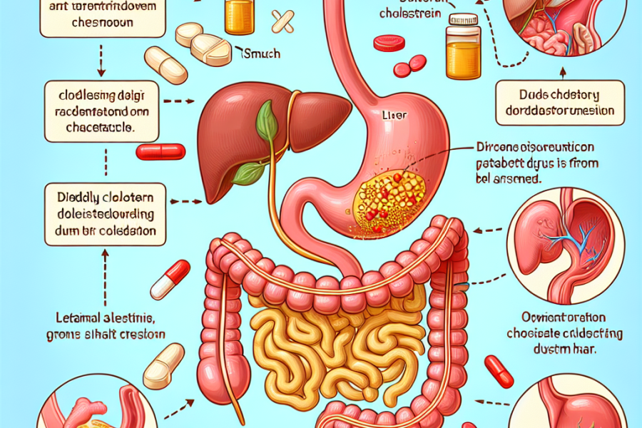 Cómo afecta Colesterol - agentes reductores al sistema digestivo