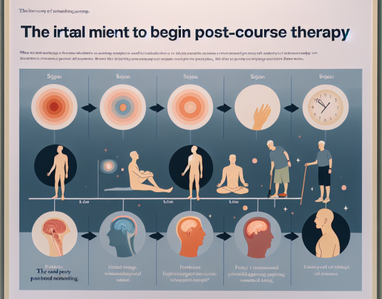Cómo elegir el momento ideal para empezar Terapia posterior al curso