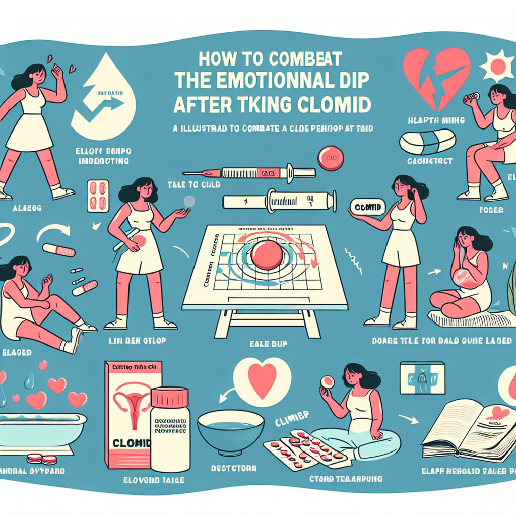 Cómo evitar el bajón emocional post-Clomid