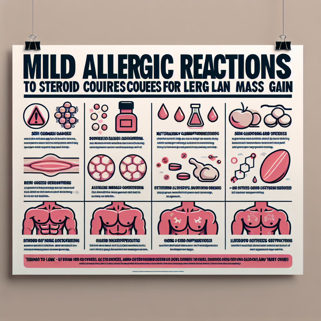 Cómo identificar una alergia leve a Cursos de esteroides para secado y modelado corporal (aumento de masa magra)