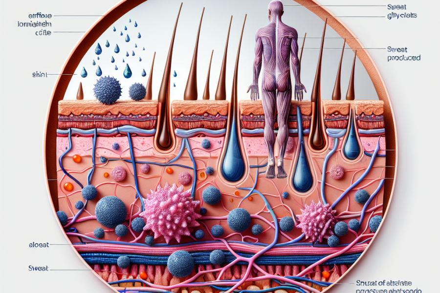 Cómo responde la piel al sudor con Enclomiphene citrate