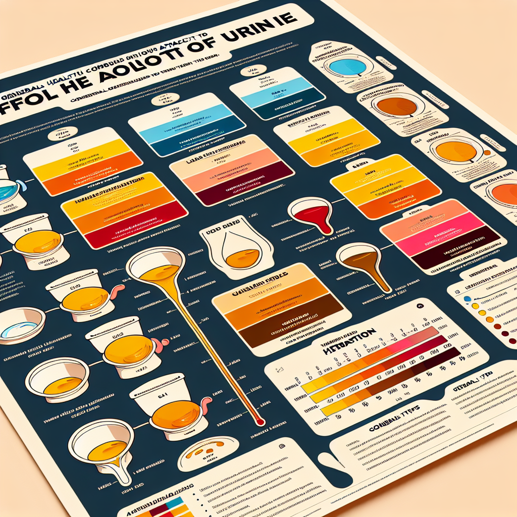 ¿Salud general cambia el color de la orina?