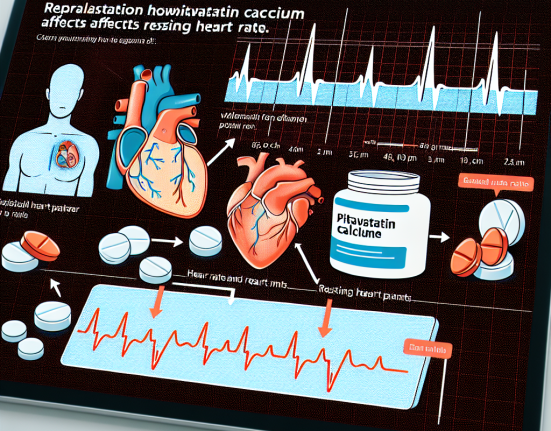 Cómo afecta Pitavastatina cálcica al ritmo cardíaco en reposo
